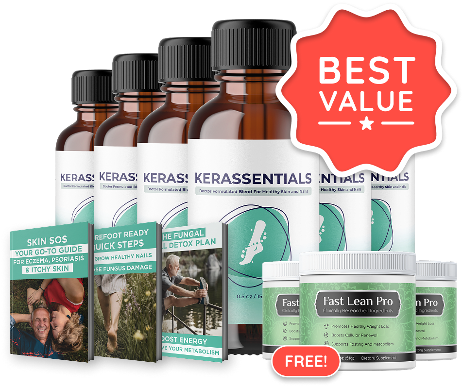 Kerassentials 6 Bottle Packages